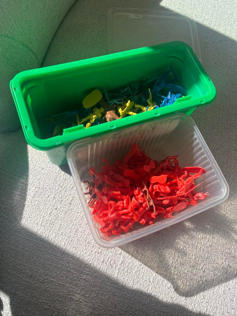 Legermannetjes, Ophalen, Gebruikt