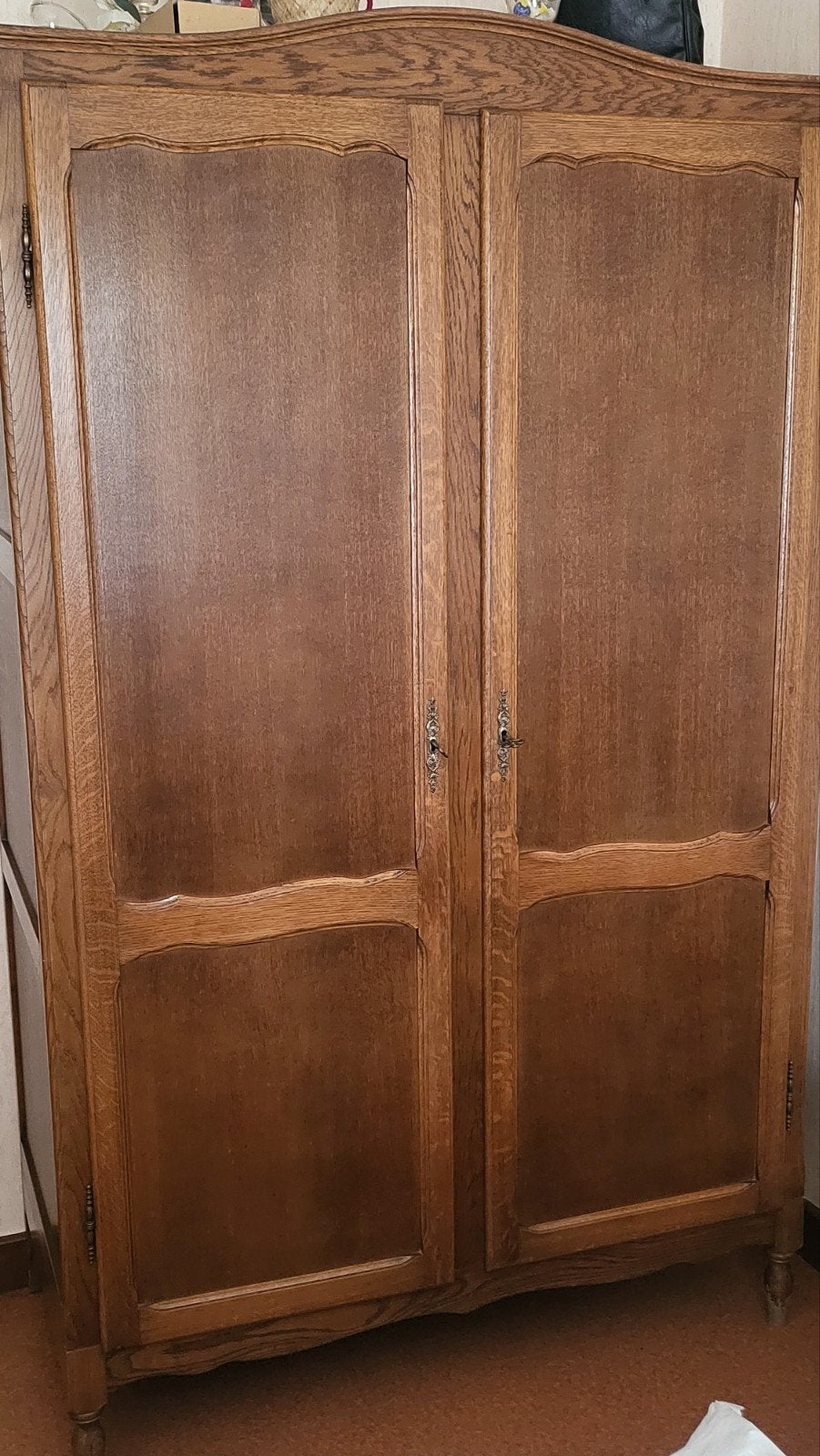Garde robe 2 portes et lit de 90 , 1 ou 2 lits, Enlèvement