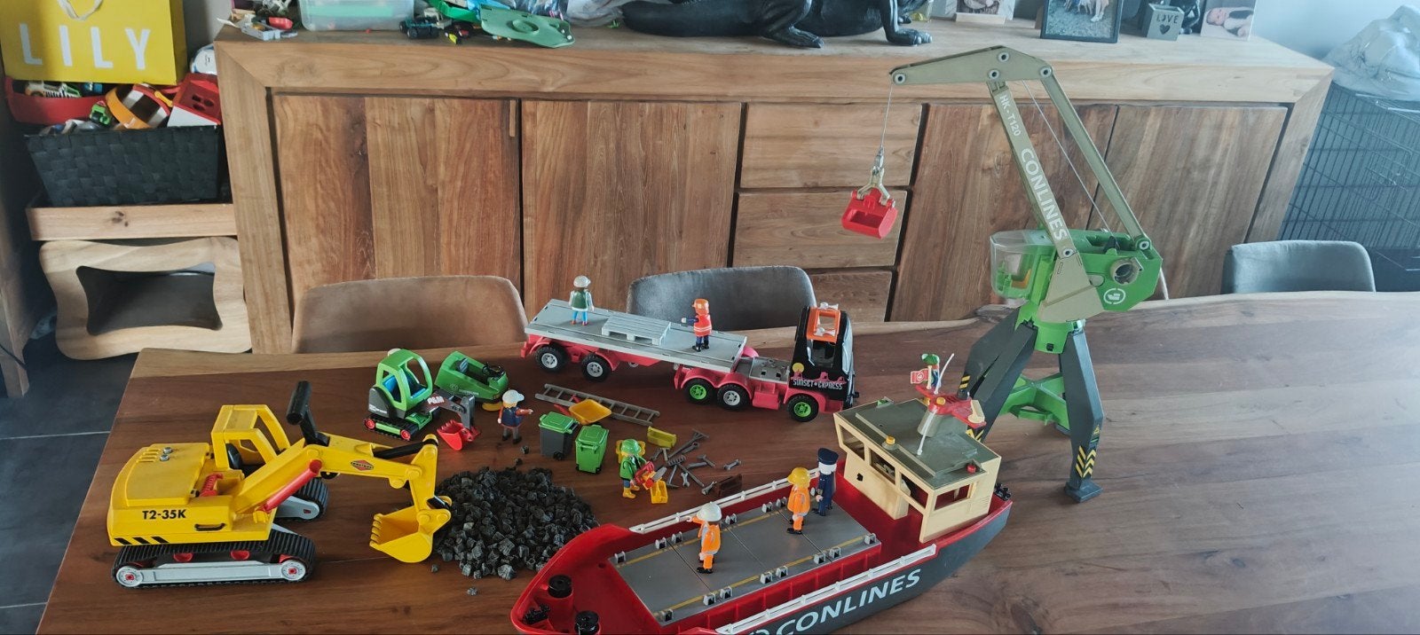 playmobil haven werkers set, Kinderen en Baby's, Ophalen of Verzenden