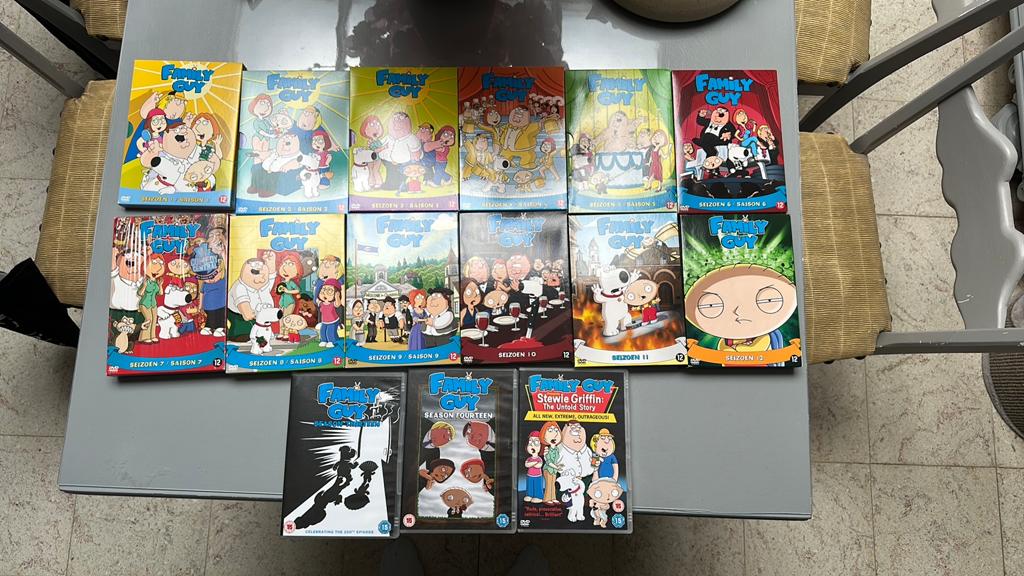 Lot Family Guy dvd’s, Comédie, Coffret, Comme neuf, Enlèvement