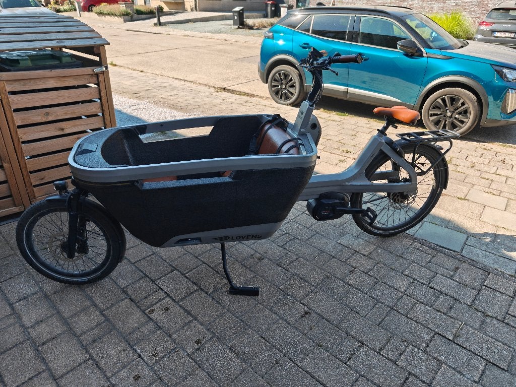 Lovens Explorer 85 – Bosch Cargo Line - Enviolo – 500 Wh, Fietsen en Brommers, Gebruikt, Elektrisch, 2 kinderen, Schijfrem