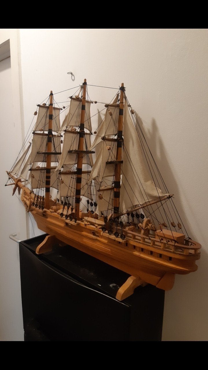 Maquettes de navires en bois, Hobby & Loisirs créatifs, Enlèvement, Utilisé