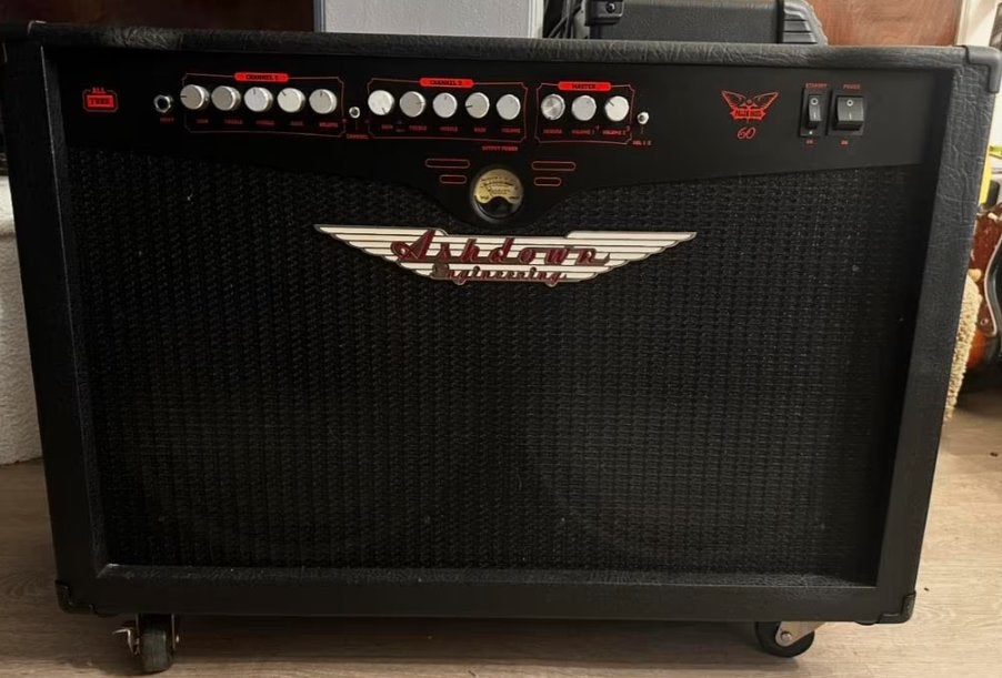 Ashdown Fallen Angel 60 WATT, FULL tube, vintage 30 speakers, Ophalen, Zo goed als nieuw, Gitaar, 50 tot 100 watt