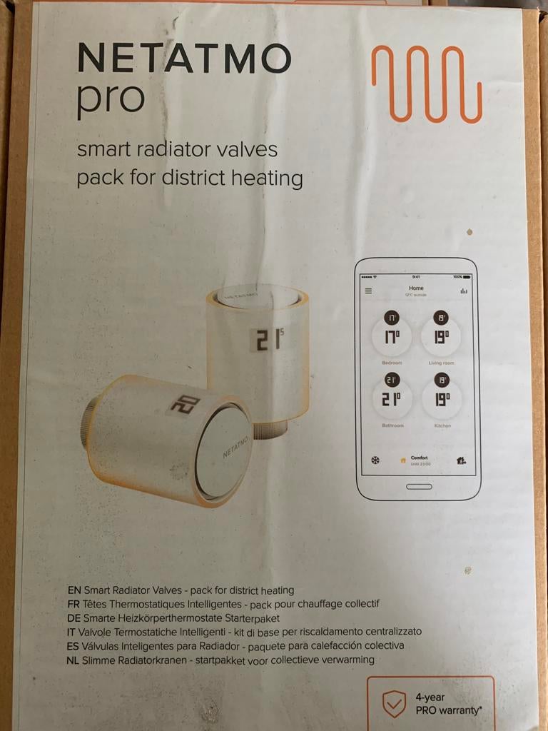 Radiatorkranen op wifi, Ophalen of Verzenden, Zo goed als nieuw, Radiator