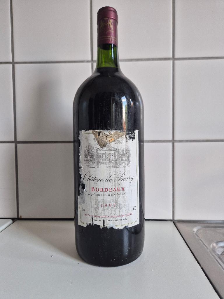 Bouteille de vin, Pleine, Comme neuf, Enlèvement, Vin rouge