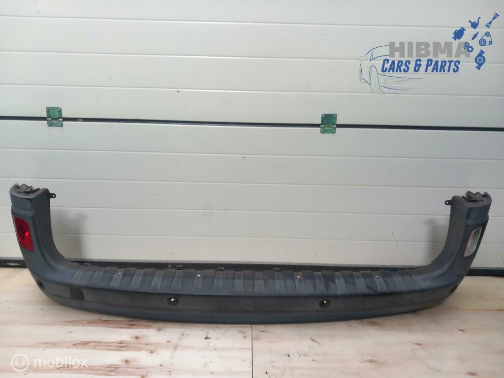 Renault Kangoo II Achterbumper +PDC 7701478196 2009 t/m 2016, Gebruikt, Renault, Ophalen of Verzenden, Achter