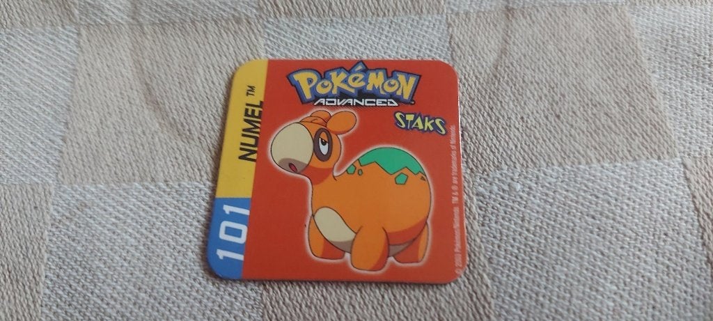 jouet magnétique Pokemon Panini Sticks Numel 2003, Enlèvement ou Envoi, Neuf