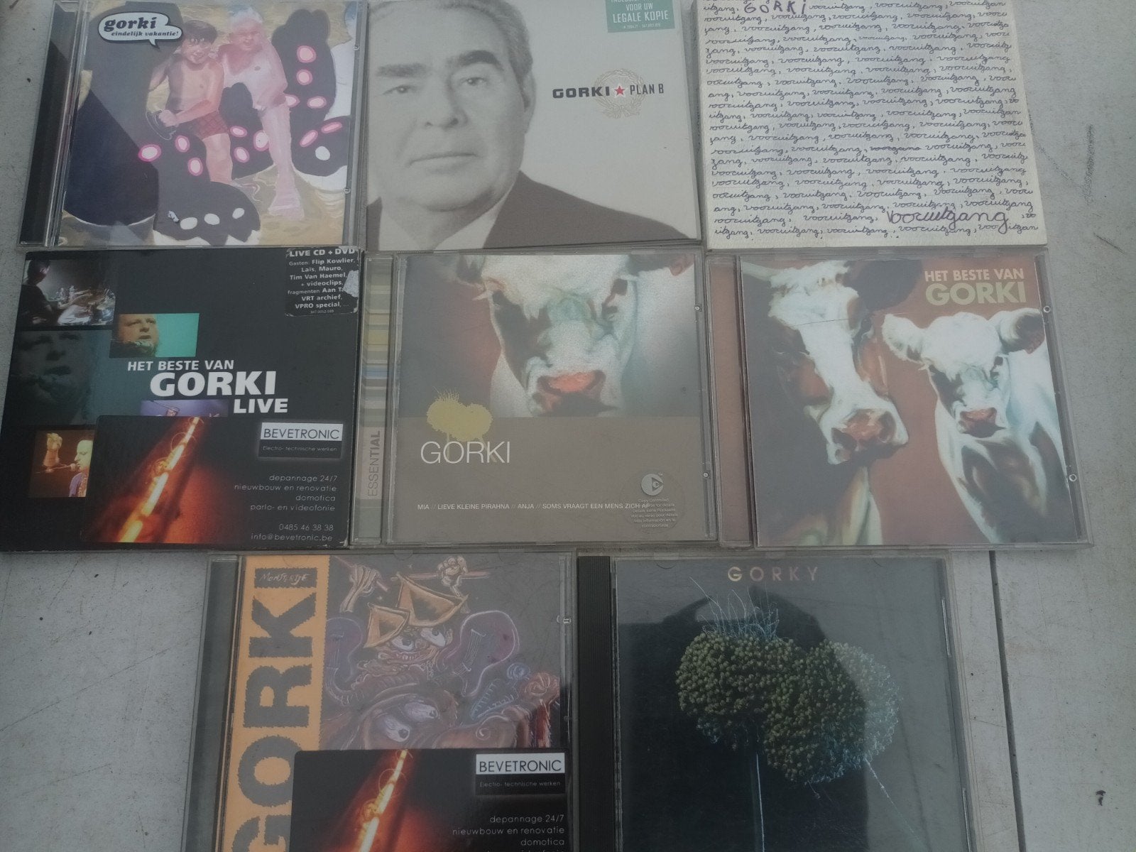 lot gorki, Cd's en Dvd's, Ophalen of Verzenden