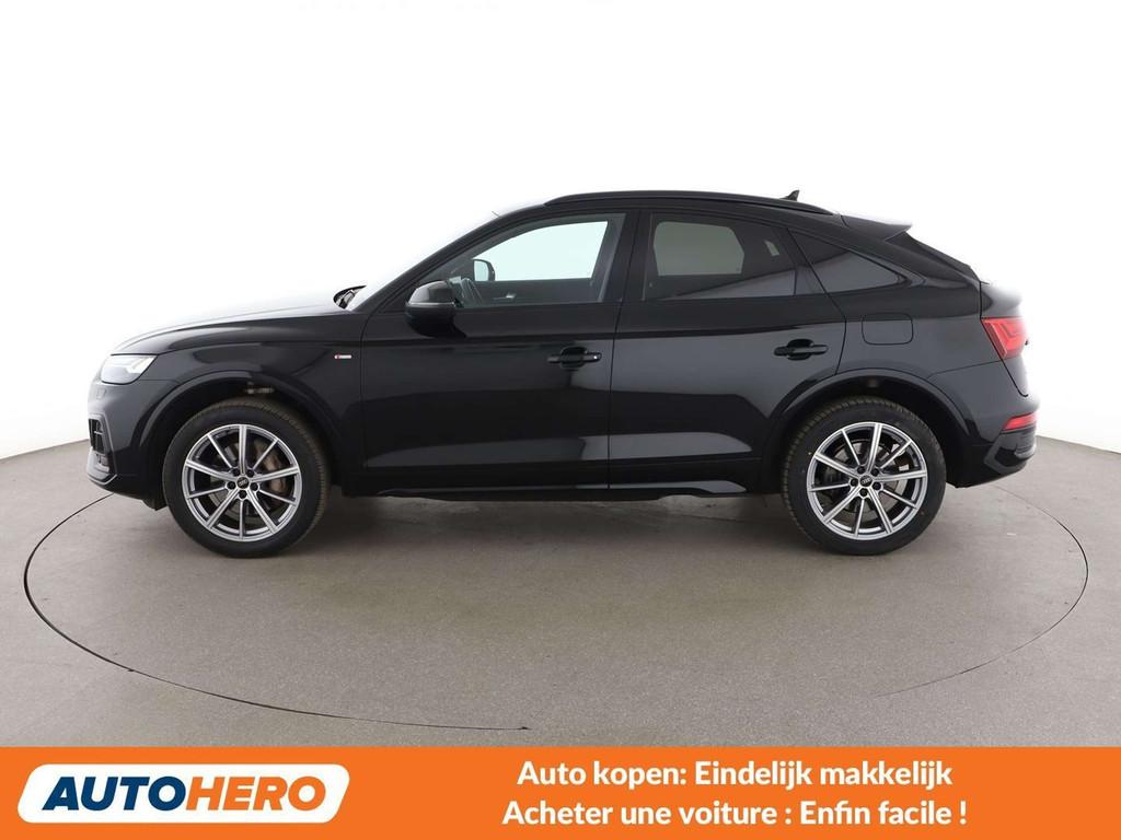 Audi Q5 50 TFSIe quattro S line (bj 2022, automaat), Auto's, Audi, Gebruikt, Zwart, 220 kW, 5 zetels