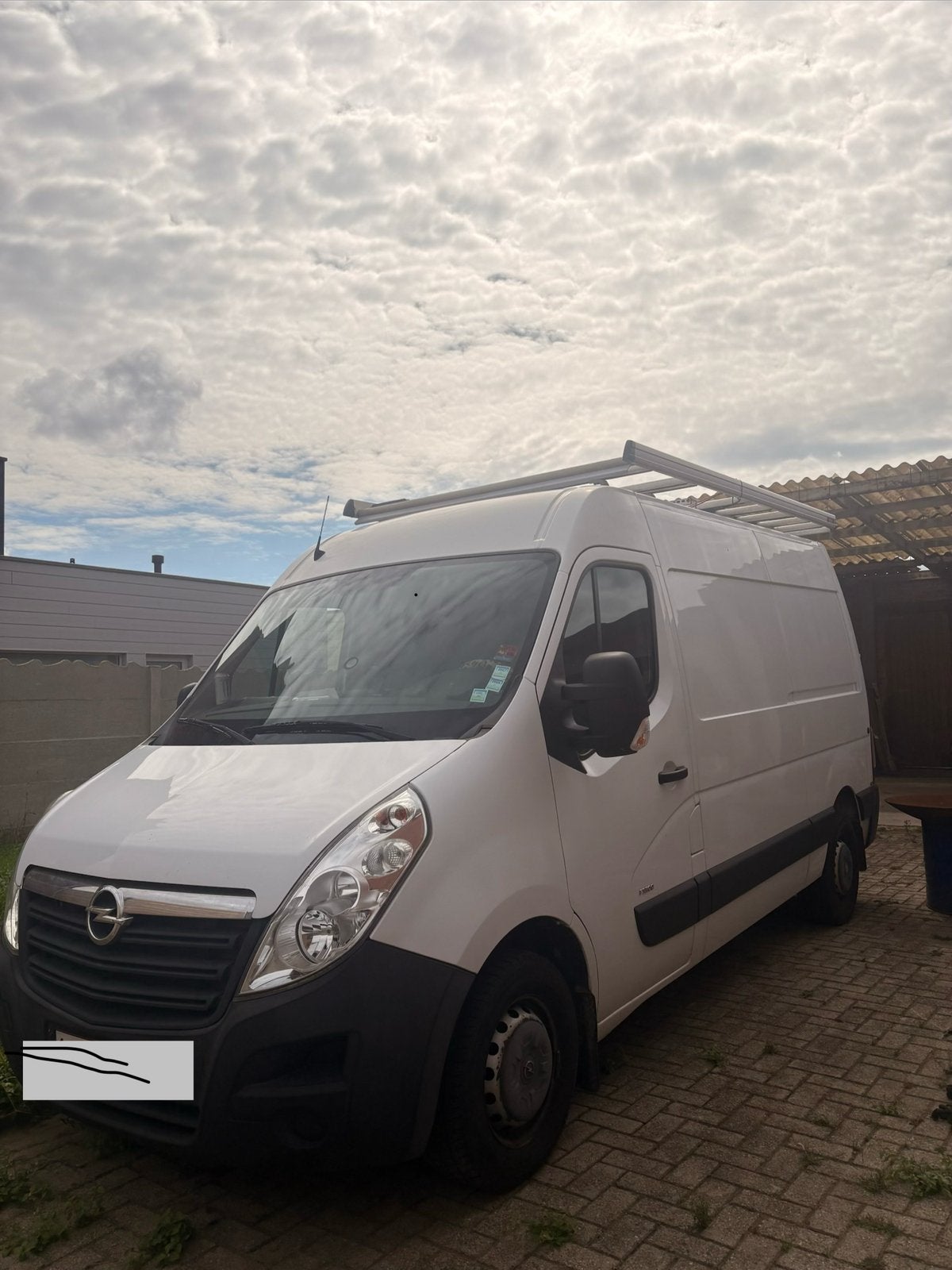 Campervan opel movano, Euro 6, Movano, Wit, Particulier