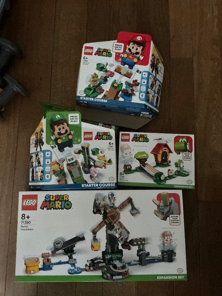 Lego Super Mario set, Lego, Ensemble complet, Enlèvement, Instructions incluses