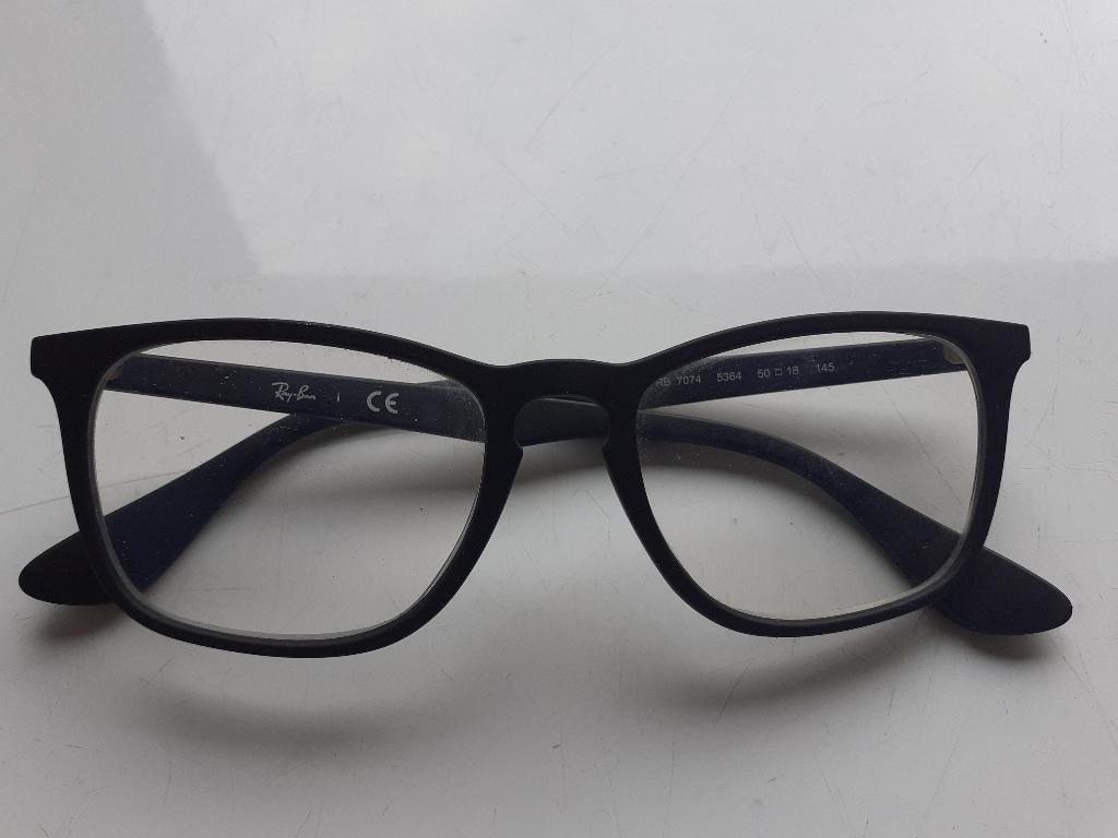 LUNETTES RAYBAN, Ophalen, Zwart, Zo goed als nieuw, Ray-Ban