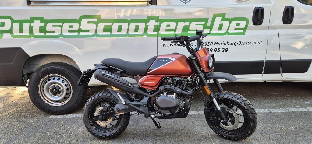 Brixton Crossfire XS 125cc splinternieuw 2 jaar garantie, Motoren, Motoren | Overige merken, Bedrijf, Naked bike, 11 kW of minder