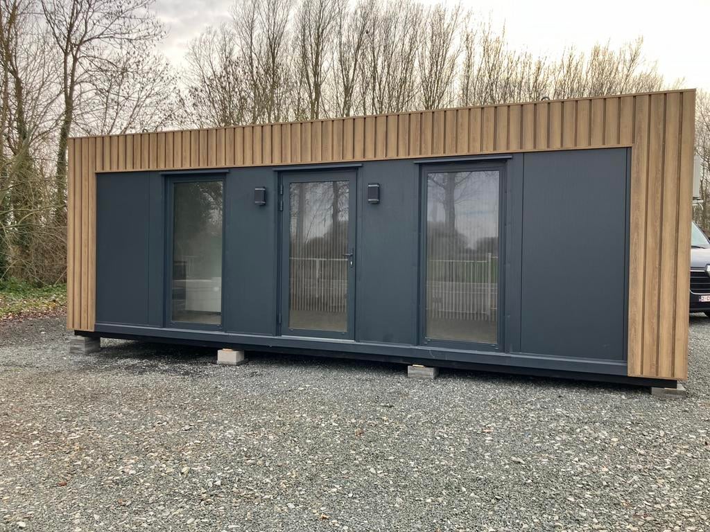 Kantoorunit | 8 x 3,2 | keuken & wc, Tuin en Terras, Ophalen, 200 tot 400 cm, Nieuw, Metaal