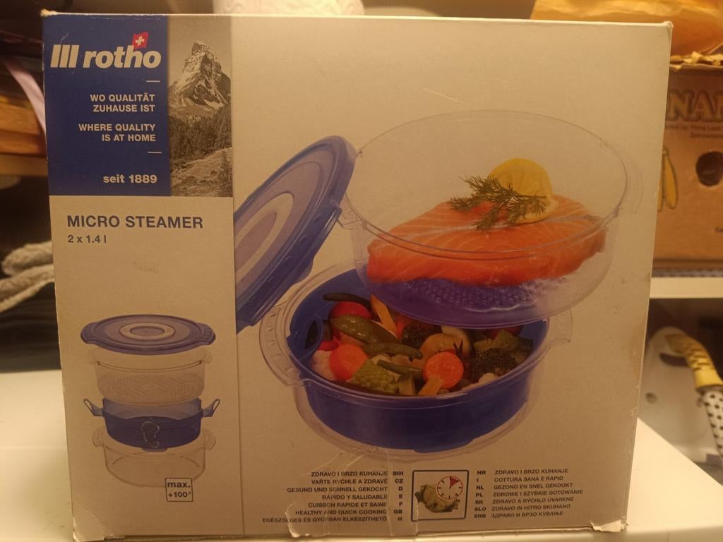 Rotho micro steamer, Enlèvement, Comme neuf
