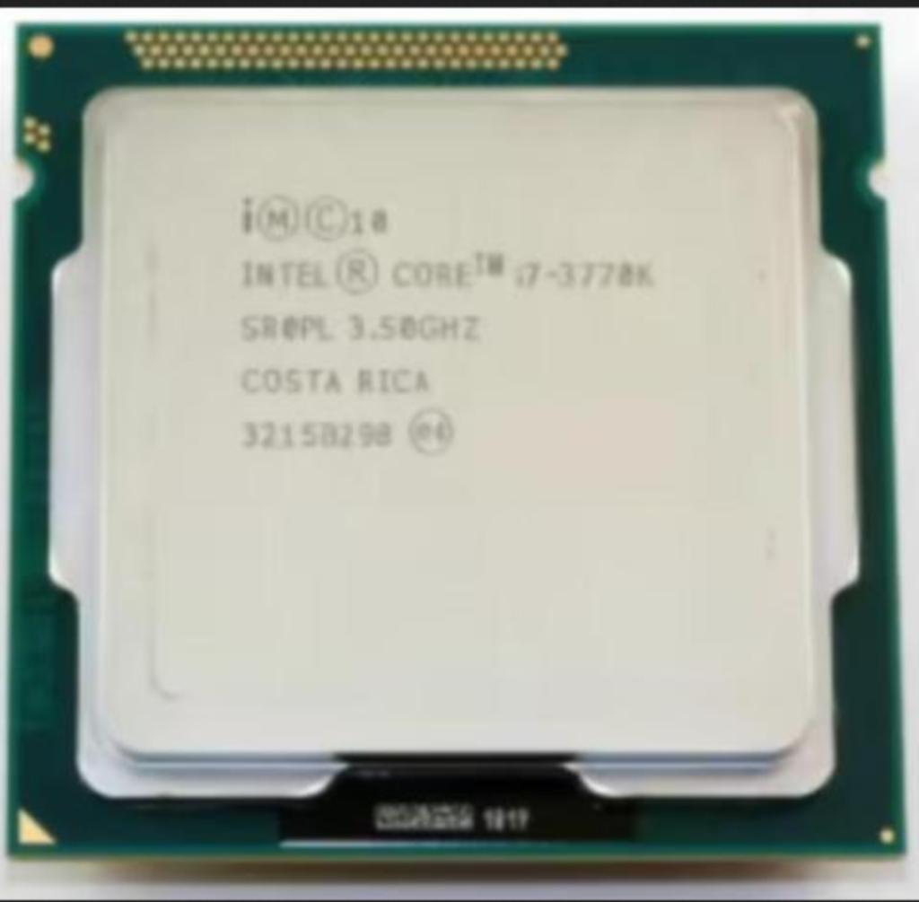 Intel Core i7 3770K 3.5GHz CPU met Socket LGA 1155, Computers en Software, Ophalen of Verzenden, Gebruikt, 3 tot 4 Ghz