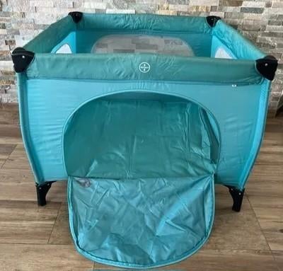 Parc 100x100 premaman pliable + matelas, Enfants & Bébés, Parcs, Enlèvement, Comme neuf, Carré, Roulettes