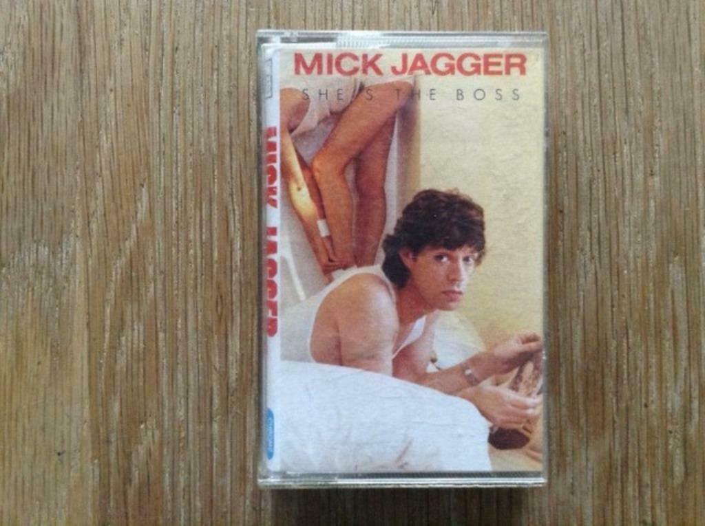 muziekcassette mick jagger, Ophalen of Verzenden, Rock en Metal, 1 bandje, Origineel