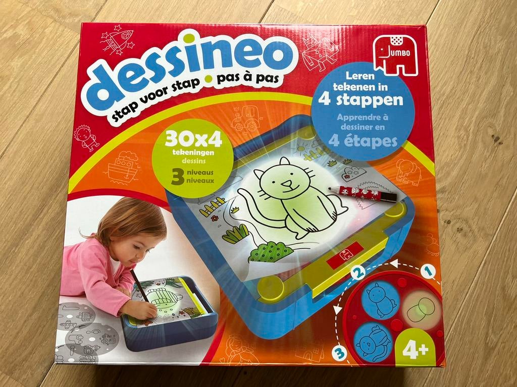 Leren tekenen met Dessineo van Jumbo, Kinderen en Baby's, Speelgoed | Educatief en Creatief, Ophalen of Verzenden, Zo goed als nieuw