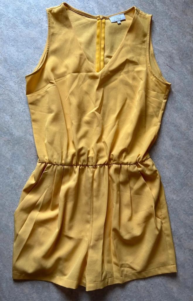 Gele playsuit, Envoi, Taille 38/40 (M)