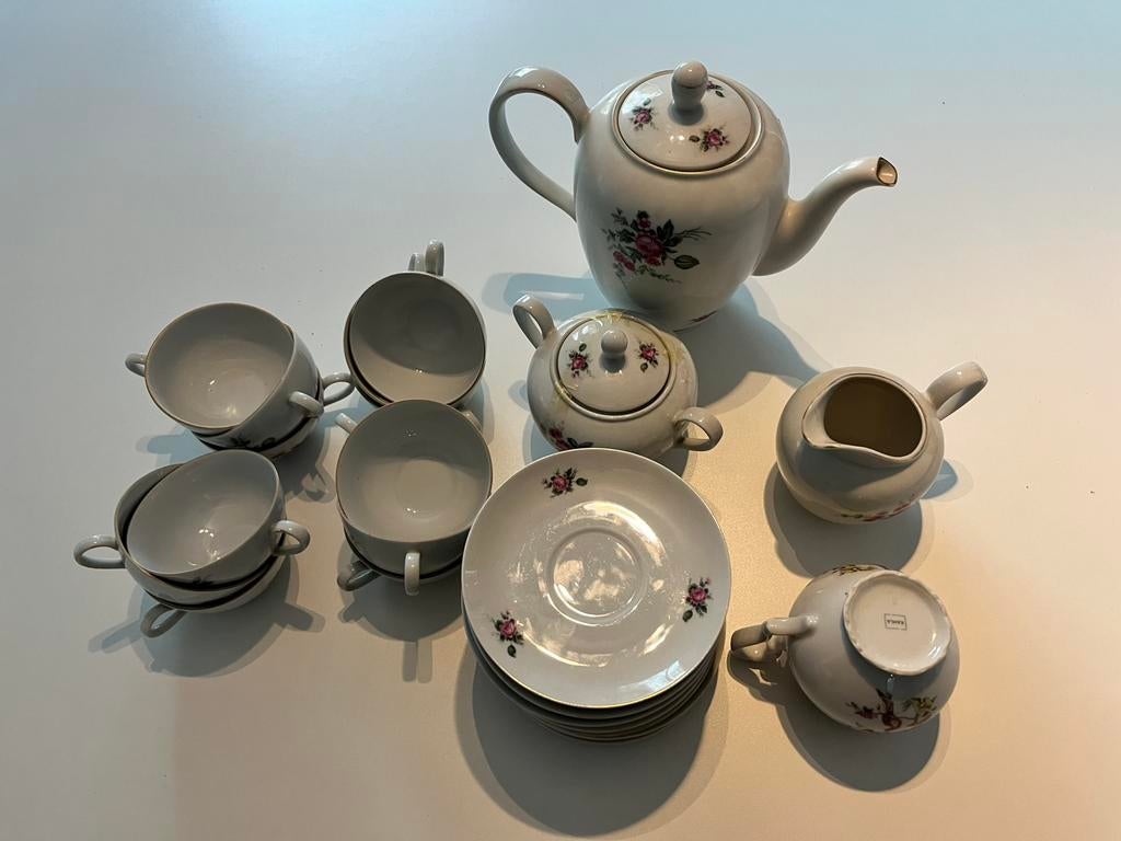 Kahla koffie service, Enlèvement