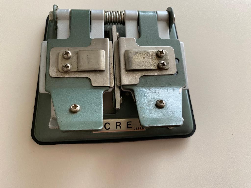 Vintage plakpers CRE Japan, Verzamelen, Ophalen of Verzenden, Projector