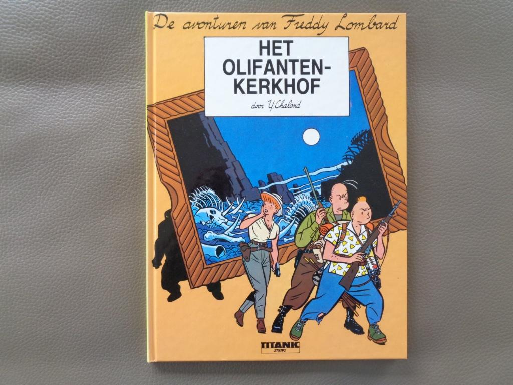 Freddy Lombard - het Olifanten-kerkhof (Y. Chaland)- HC 1986, Boeken, Stripverhalen, Ophalen of Verzenden