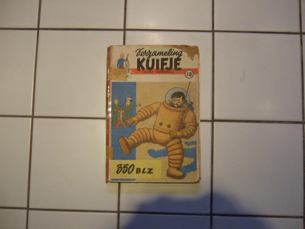 Verzameling Kuifje nr 18 van 1952, Ophalen of Verzenden, Gelezen