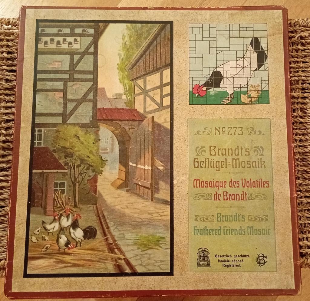 Oude genummerde puzzel., Ophalen
