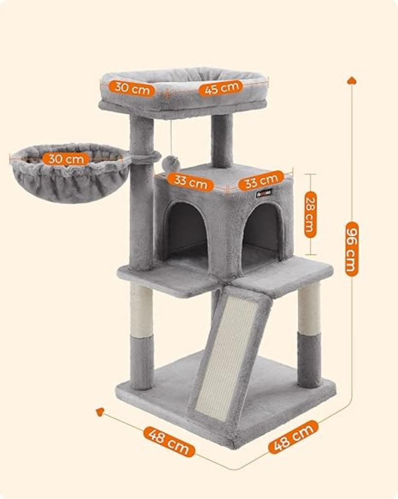 Krabpaal | kattenhuis | kattentoren | Nieuw, Dieren en Toebehoren, -, Verzenden, Nieuw, Krabpaal