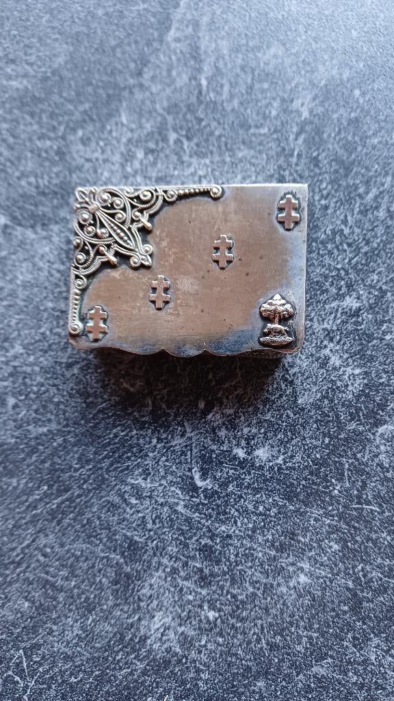 Pillendoosje 4.5 x 3.5 x 1.2 maat in cm, Enlèvement