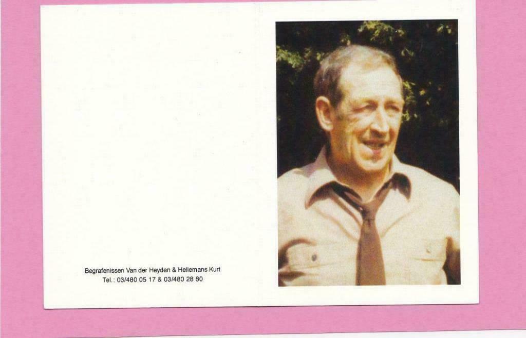 DP Conférencier -humorist Frans Roelants, Verzamelen, Verzenden, Bidprentje
