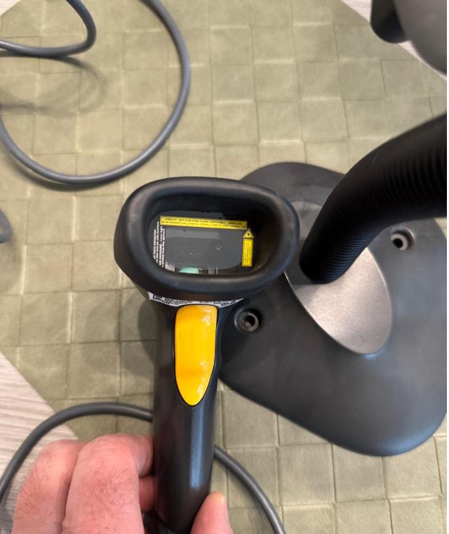 Symbol Barcode Scanner USB + Standaard – Perfect Werkend, Enlèvement ou Envoi
