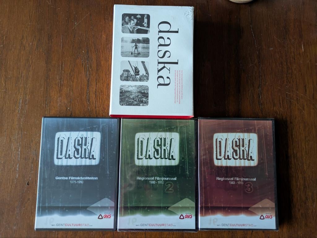 DVD reeks Daska - Gent - AVS, Cd's en Dvd's, Ophalen of Verzenden, Zo goed als nieuw, Non-fictie