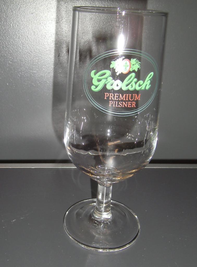 1 Verre " GROLSCH "  Premium Pilsener 25cl, Collections, Marques de bière, Enlèvement ou Envoi, Comme neuf, Verre ou Verres, Grolsch
