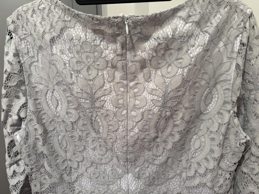 Kleedje kant Atmos fashion, Taille 42/44 (L), Gris, Atmos fashion, Comme neuf