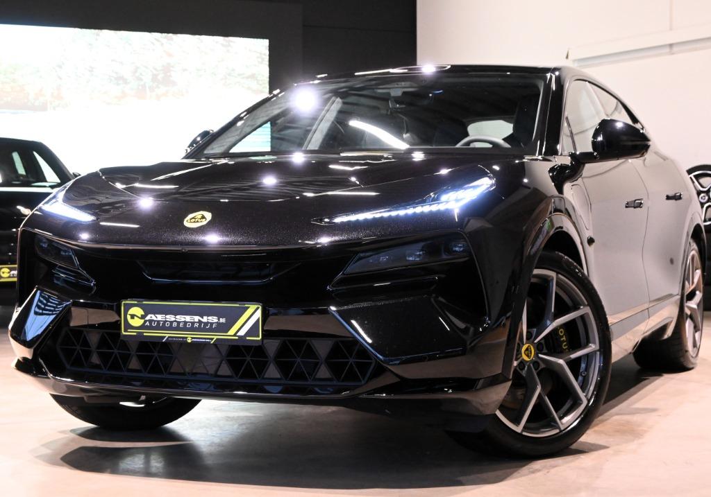 Lotus Eletre **LED/ALCANTARA/LEDER/360CAM/KEF/HUD/DAB**, Automaat, Euro 6, Alcantara, Zwart