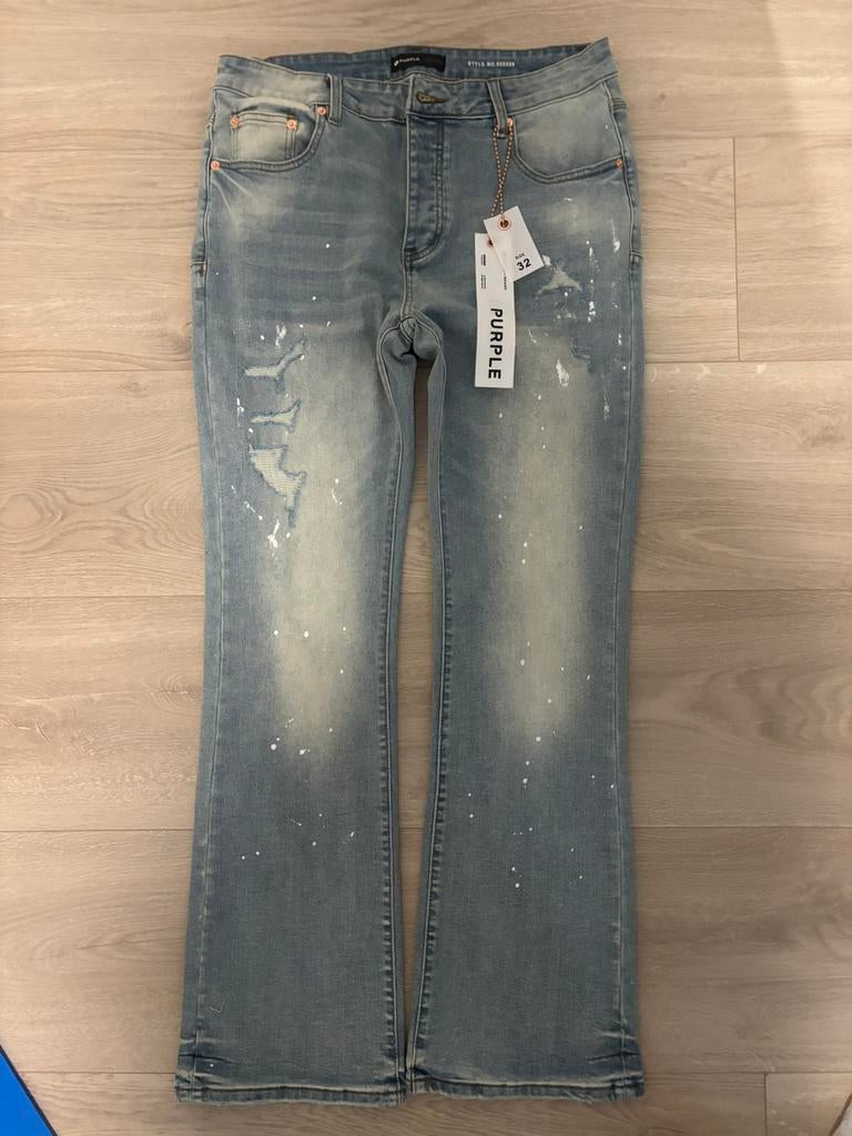 Purple-Brand flare fit, Verzenden, Zo goed als nieuw