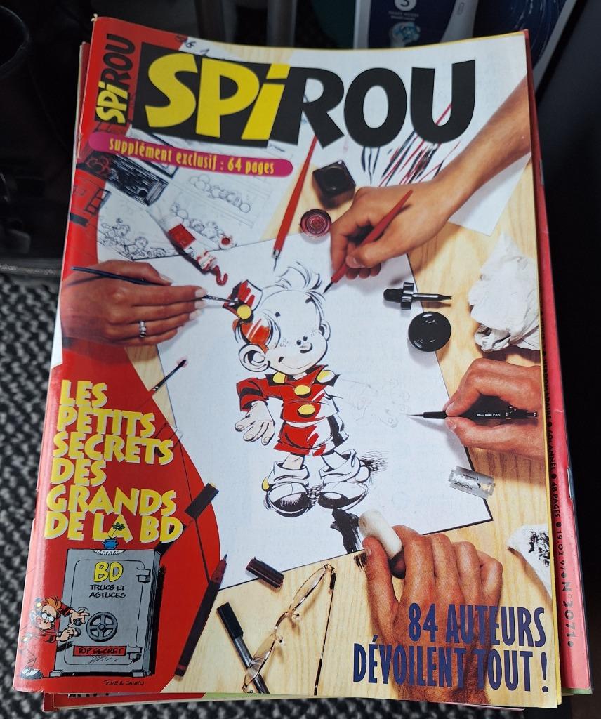 Lot de 75 Spirou des années 90, Plusieurs BD, Enlèvement, Utilisé