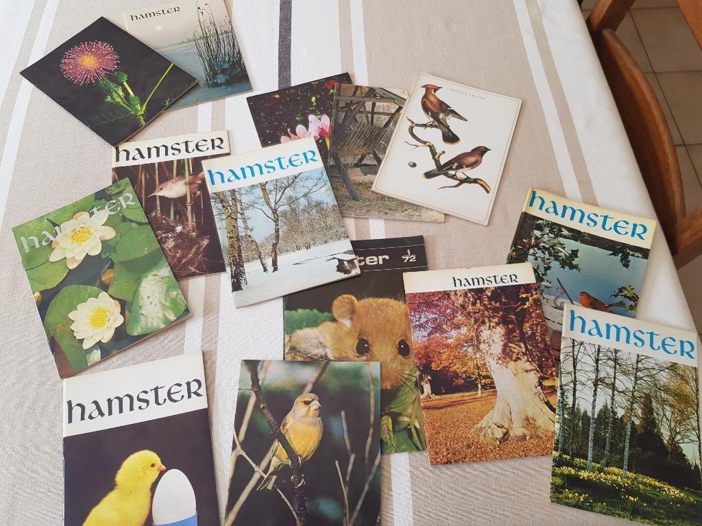 14 exemplaren van het natuurtijdschrift "HAMSTER" jaren '60, Boeken, Ophalen, Gelezen, Wetenschap en Natuur