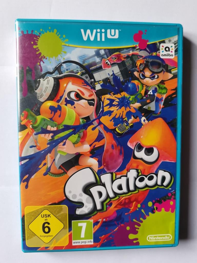 Splatoon Spel WiiU, Wii U Nintendo, Games en Spelcomputers, Ophalen of Verzenden, Zo goed als nieuw