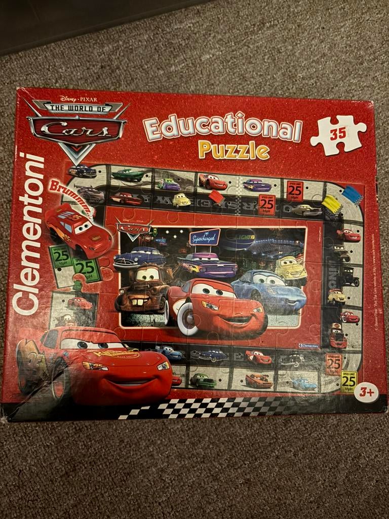 Cars puzzel, Ophalen, Zo goed als nieuw