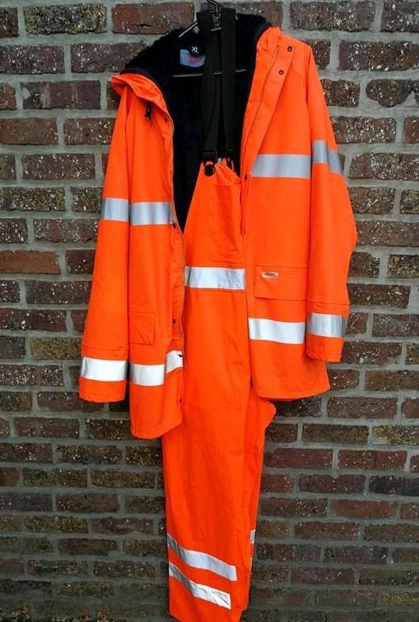 Regenpak XL sterk en mals, zie foto's. Zie beschrijving, Ophalen, Zo goed als nieuw, Flexothane, Dame of Heer