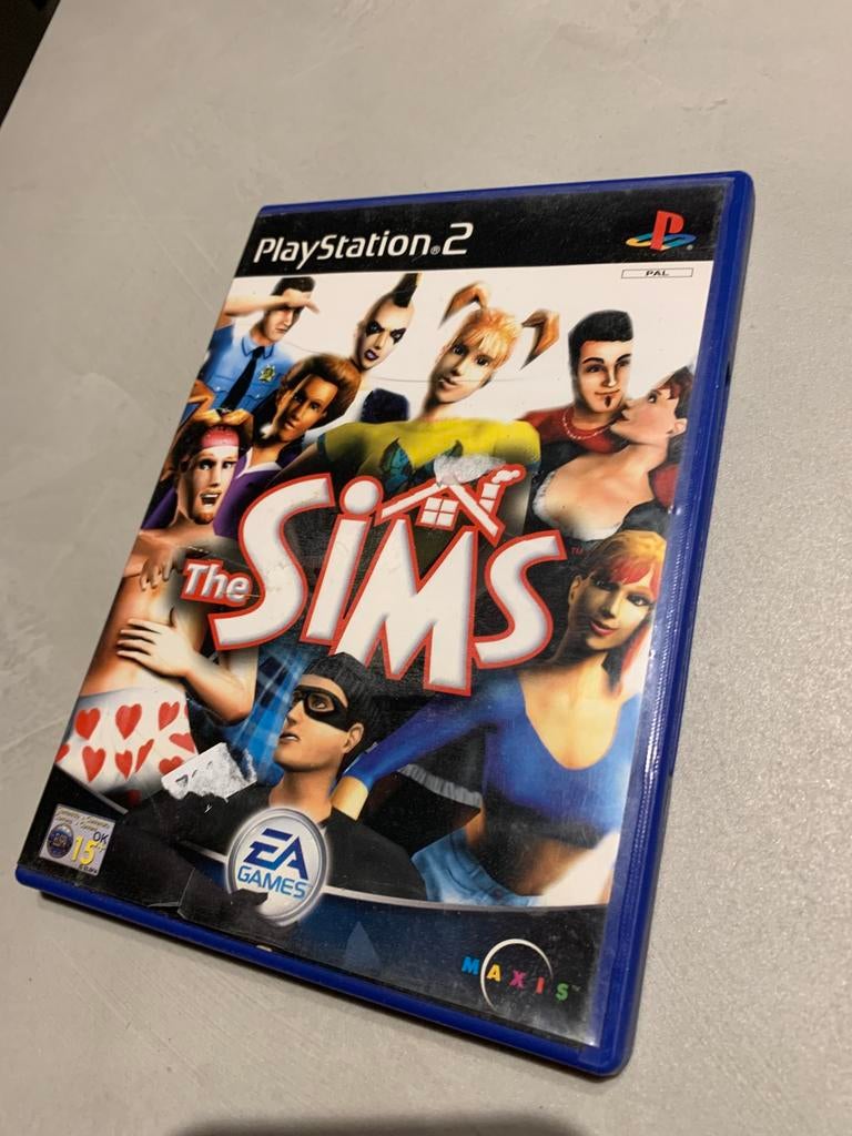 Ps2 The Sims Playstation 2 met boekje, Ophalen of Verzenden, Zo goed als nieuw