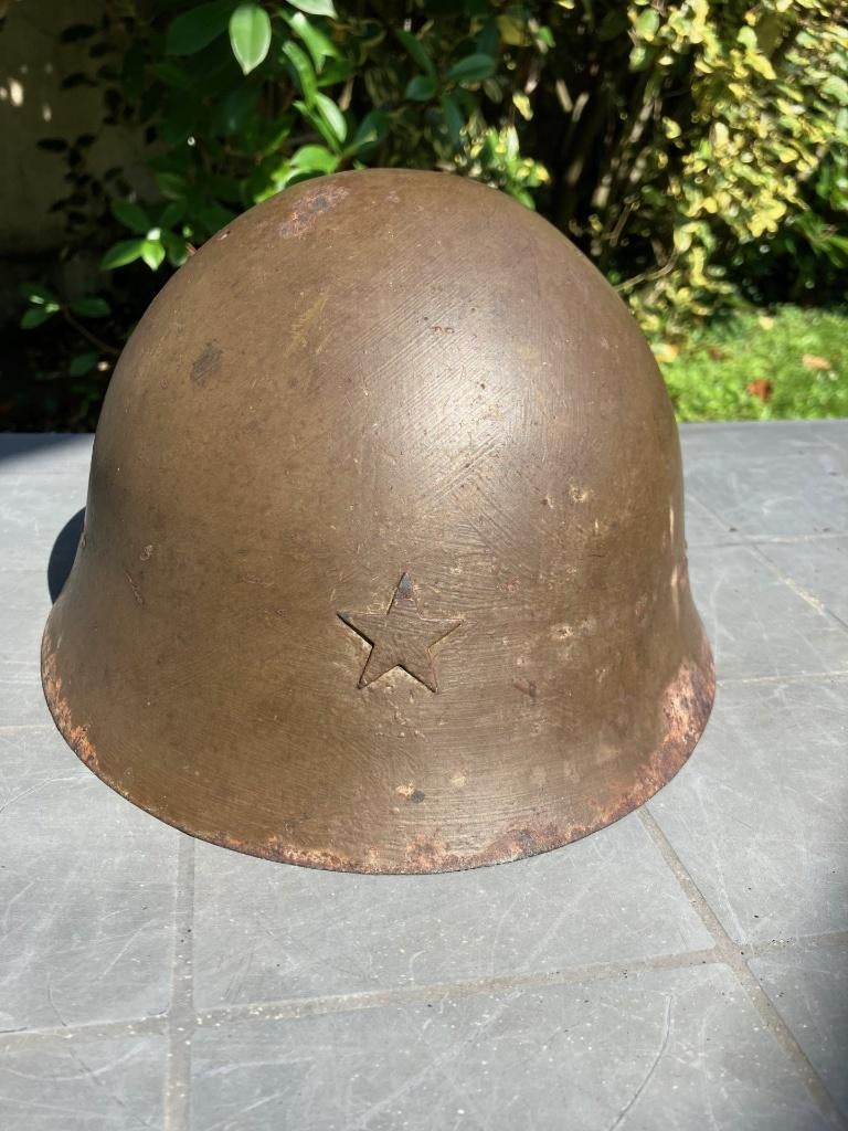 casque japonais ww2 militaria, Enlèvement ou Envoi, Marine