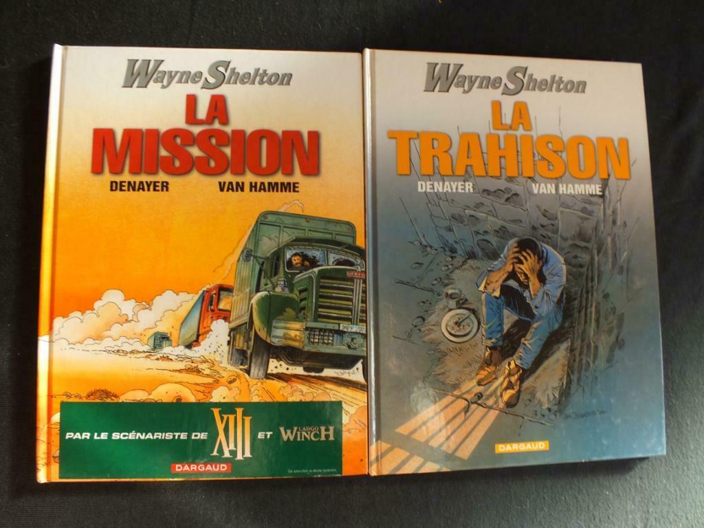 WAYNE SHELTON (4 ALBUMS E.O).      EDITIONS DARGAUD, Plusieurs BD, Enlèvement ou Envoi, Neuf, DENAYER-VAN HAMME