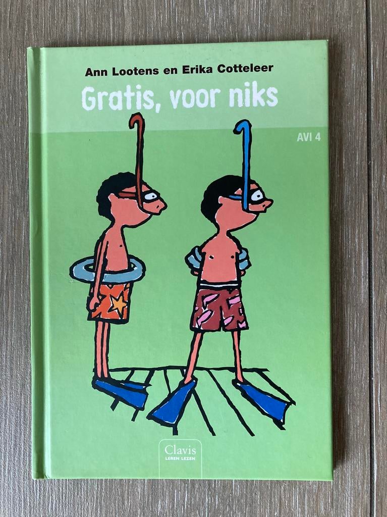 Gratis, voor niks - eerste leesboekje - leren lezen, Ophalen of Verzenden, Gelezen