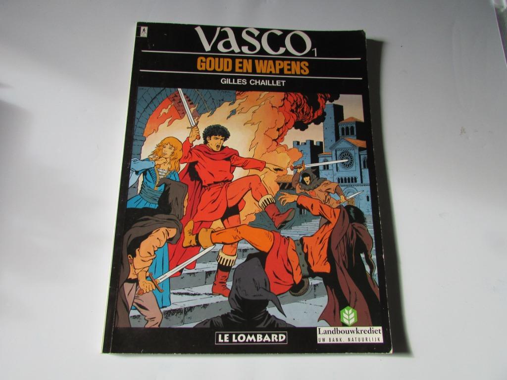VASCO, Nr.1 BRUCE J.HAWKER, Nr. 3:  2 strips in 1 album, Boeken, Stripverhalen, Zo goed als nieuw, Meerdere stripboeken, Ophalen of Verzenden