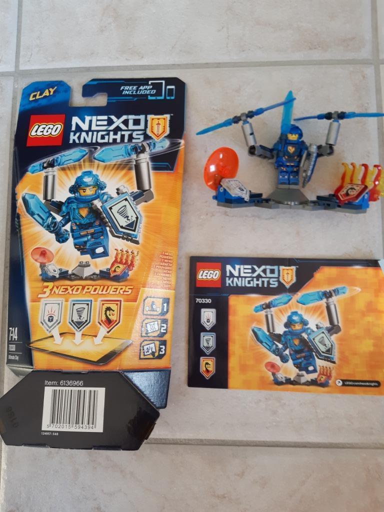 LEGO Nexo Knights 70330 - Ultimate Clay, Ophalen of Verzenden, Gebruikt, Complete set, Lego