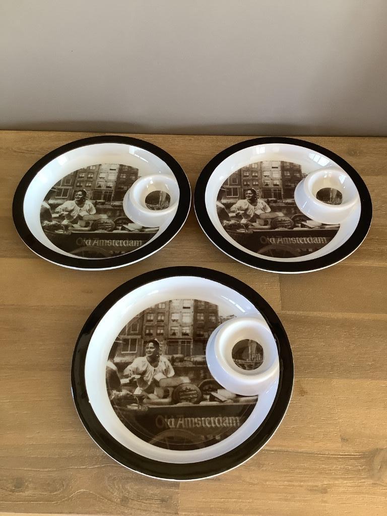 Assiettes en plastique Old Amsterdam D 20 cm, Maison & Meubles, Cuisine | Vaisselle, Assiettes(s), Enlèvement ou Envoi, Comme neuf